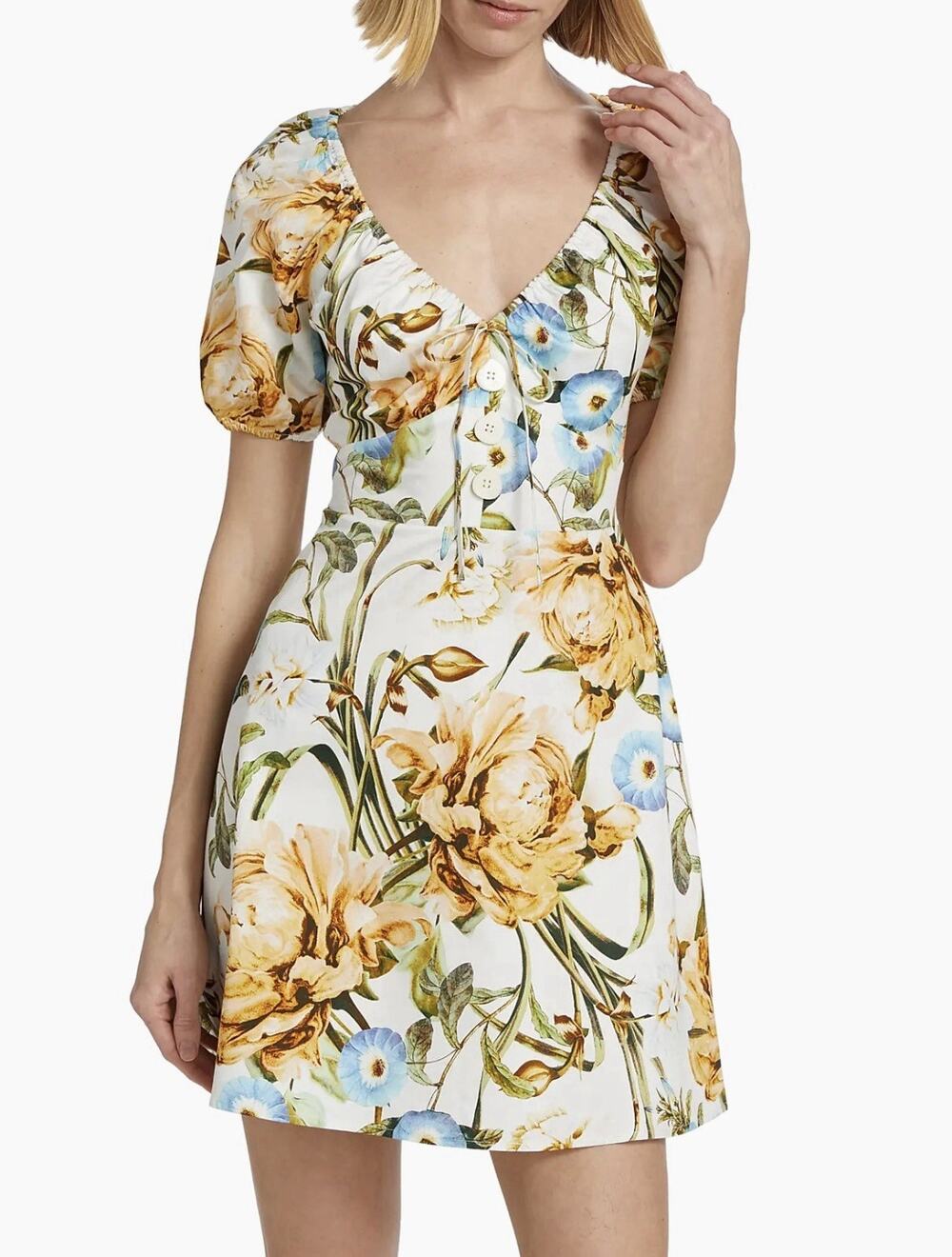 Favorite Daughter The Beloved Floral Mini Dress Romantic Brunch Chic Size 14